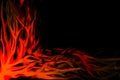 Flames Royalty Free Stock Photo