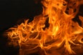 Flames Royalty Free Stock Photo