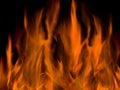 Flames background Royalty Free Stock Photo