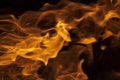 Flames - blurred background