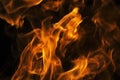 Flames - blurred background