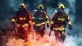 Flames of Unity: The Dynamic Energy of Firefighters
