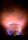 Flaming Baseball