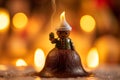 Flaming Christmas Pudding and Holiday Spirit