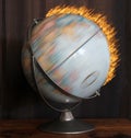 Flaming Globe