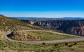 Flaming Gorge Green River Scenic Byway in North East Utah