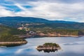 Flaming Gorge Reservoir Royalty Free Stock Photo