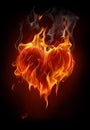 Flaming heart