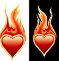 Flaming heart