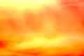 Flaming pastel colors creative abstract background from mystic blurred sunset clouds Royalty Free Stock Photo