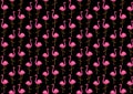 Flamingo background design for wallpaper