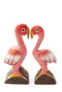 Flamingo love