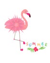 Flamingo Summer party fashion design