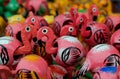 Flamingo toys backgrounds, La Bufadora sea geyser, Baja California