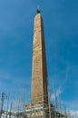 Flaminio obelisk with hieroglyphs, Rome Royalty Free Stock Photo