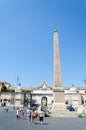 The Flaminio Obelisk in Rome