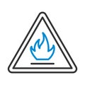 Flammable Icon