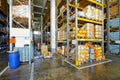 Flammable material warehouse Royalty Free Stock Photo