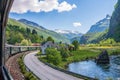 Flamsbana , famous mountain train line.