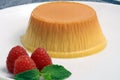 Flan dessert Royalty Free Stock Photo