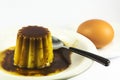 Flan dessert Royalty Free Stock Photo