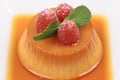 Flan dessert Royalty Free Stock Photo