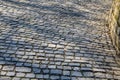 Flandres Cobblestone Road - Detail Royalty Free Stock Photo