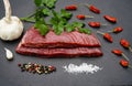 A Flank Steak Royalty Free Stock Photo