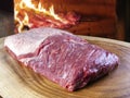 FLANK STEAK RAW Royalty Free Stock Photo
