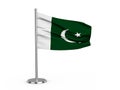 Flapping flag Pakistan