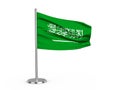 Flapping flag Saudi Arabia