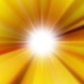 Flare bright shiny star Royalty Free Stock Photo