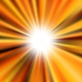 Flare bright shiny star Royalty Free Stock Photo