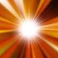 Flare bright shiny star Royalty Free Stock Photo