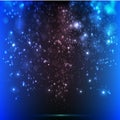 Flare effect. Abstract dark blue background. Power energy. Glowing ring trace background. Background is applicable for the design Royalty Free Stock Photo