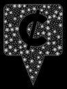 Flare Mesh Carcass Cent Map Pointer with Flare Spots