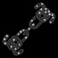 Flare Mesh Carcass Puppy Chain with Flare Spots