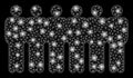 Flare Mesh 2D People Demographics with Flash Spots