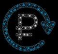 Flare Mesh Network Rouble Recurring Payment with Flare Spots