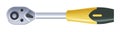 Flare nut spanner or torque wrench tools vector Royalty Free Stock Photo