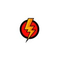 Flash Bolt Icon Vector