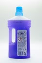 Flash Branded All Purpose Cleaner Rear Label Displayong Recycling and Safety Symbols