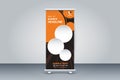 Banner Roll Up Business Banner Design Royalty Free Stock Photo