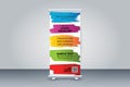 Banner Roll Up Business Banner Design Royalty Free Stock Photo