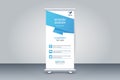 Banner Roll Up Business Banner Design Royalty Free Stock Photo