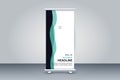 Banner Roll Up Business Banner Design Royalty Free Stock Photo