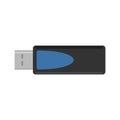 Flash drive usb icon. Vector simple flat color illustration Royalty Free Stock Photo