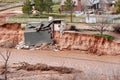 Flash flood devastation