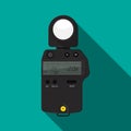 Flash meter. Royalty Free Stock Photo