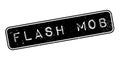 Flash Mob rubber stamp Royalty Free Stock Photo